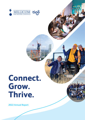 Miniature Millicom Rapport annuel 2022