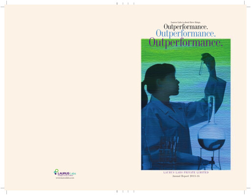 Thumbnail Laurus Labs
 Annual Report 2013-2014