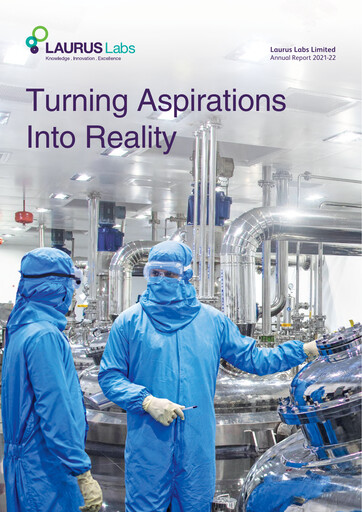 Thumbnail Laurus Labs
 Annual Report 2021-2022