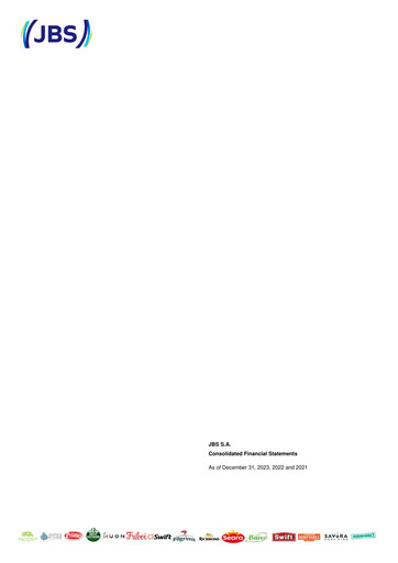 Thumbnail JBS N.V. Financial Statement 2023