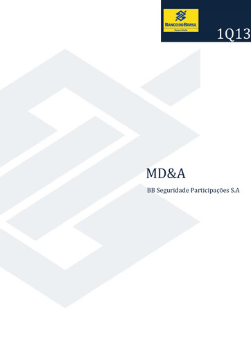 Thumbnail BB Seguridade Participações Quarterly Report 2013-q1