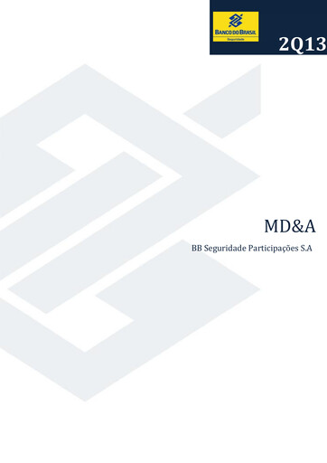 Thumbnail BB Seguridade Participações Quarterly Report 2013-q2