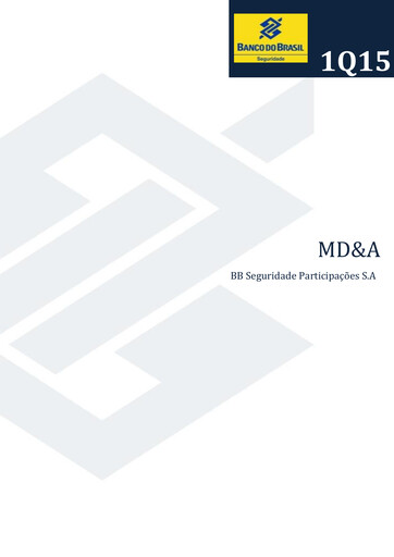 Thumbnail BB Seguridade Participações Quarterly Report 2015-q1