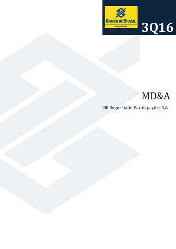 Thumbnail BB Seguridade Participações Quarterly Report 2016-q3