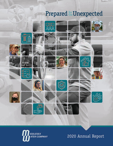 Miniature Middlesex Water Company
 Rapport annuel 2020