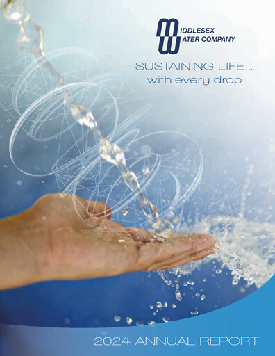 Miniature Middlesex Water Company
 Rapport annuel 2024