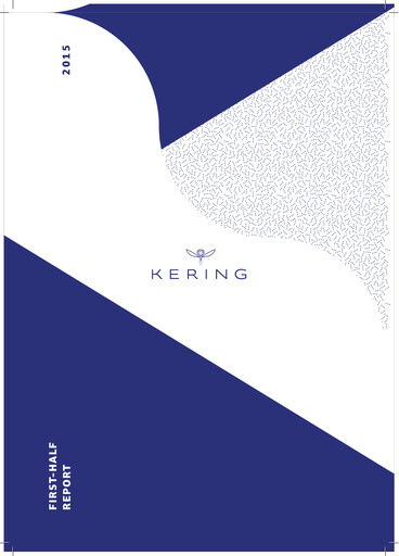 Thumbnail Kering
 Half-year Report 2015-h1