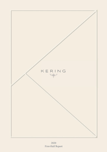 Thumbnail Kering
 Half-year Report 2020-h1