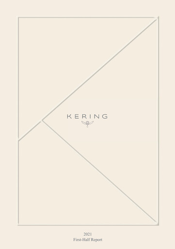 Thumbnail Kering
 Half-year Report 2021-h1