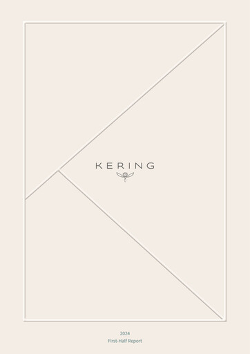 Thumbnail Kering
 Half-year Report 2024-h1