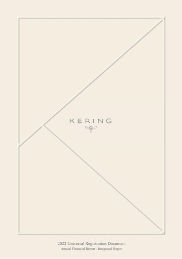 Thumbnail Kering
 Universal Registration Document 2022