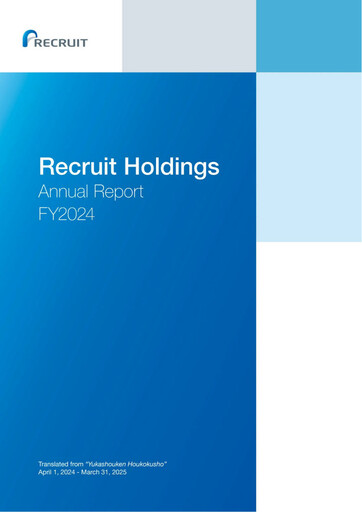 Thumbnail Recruit Annual Report 2025