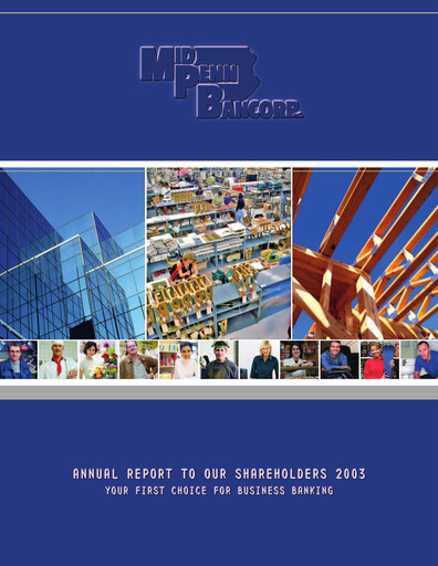 Vorschaubild Mid Penn Bancorp Jahresbericht 2003
