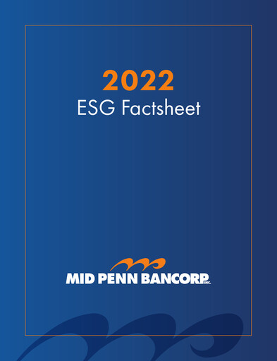 Vorschaubild Mid Penn Bancorp ESG-Bericht 2021