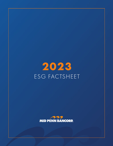 Vorschaubild Mid Penn Bancorp ESG-Bericht 2022
