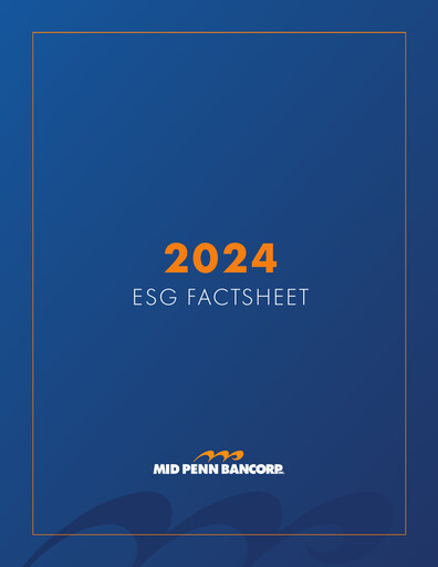 Vorschaubild Mid Penn Bancorp ESG-Bericht 2023