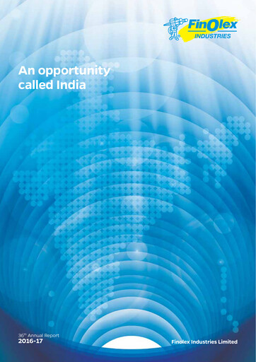 Vorschaubild Finolex Industries Jahresbericht 2016-2017