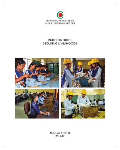 Thumbnail Chambal Fertilisers
 Annual Report 2016-2017