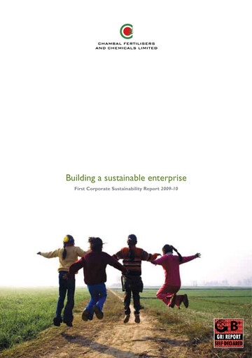 Thumbnail Chambal Fertilisers
 Sustainability Report 2009-2010