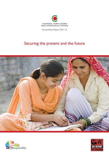 Thumbnail Chambal Fertilisers
 Sustainability Report 2011-2012