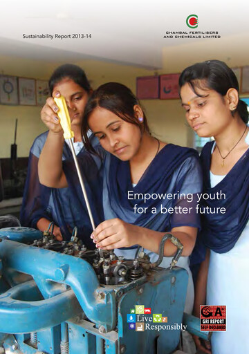 Thumbnail Chambal Fertilisers
 Sustainability Report 2013-2014