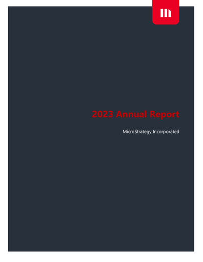 Thumbnail Strategy 
 (MicroStrategy) Annual Report 2023