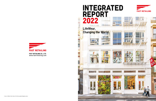 Thumbnail Fast Retailing Annual Report 2022