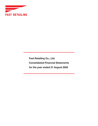 Thumbnail Fast Retailing Financial Report 2025