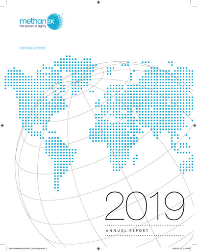 Thumbnail Methanex Annual Report 2019