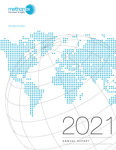 Thumbnail Methanex Annual Report 2021