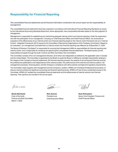 Thumbnail Methanex Financial Statement 2024