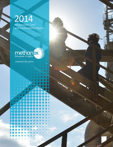 Thumbnail Methanex Sustainability Report 2014