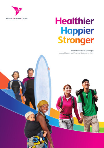 Miniature Reckitt Benckiser
 Rapport annuel 2012
