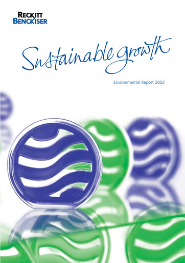 Miniature Reckitt Benckiser
 Rapport de durabilité 2002