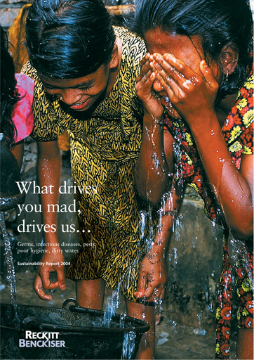 Miniature Reckitt Benckiser
 Rapport de durabilité 2004