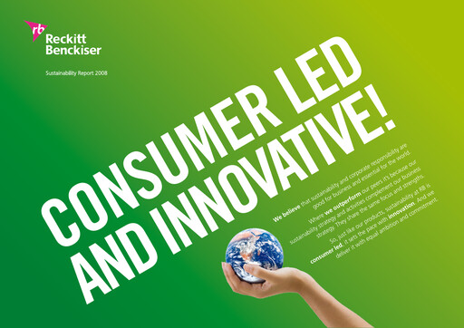 Miniature Reckitt Benckiser
 Rapport de durabilité 2008