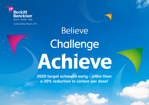 Miniature Reckitt Benckiser
 Rapport de durabilité 2011