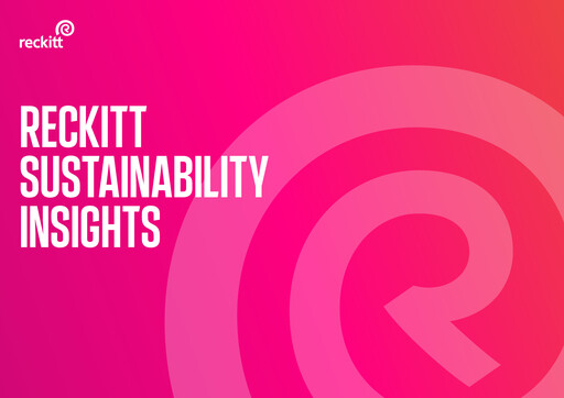 Miniature Reckitt Benckiser
 Rapport de durabilité 2020