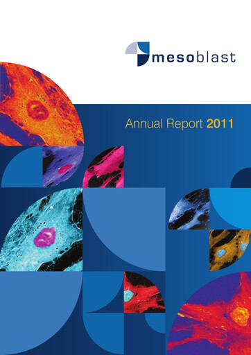 Thumbnail Mesoblast
 Annual Report 2011