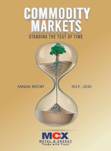 Thumbnail Multi Commodity Exchange Annual Report 2019-2020