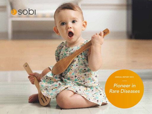 Thumbnail Swedish Orphan Biovitrum Annual Report 2013