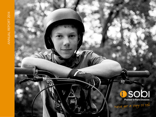 Thumbnail Swedish Orphan Biovitrum Annual Report 2014