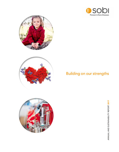 Thumbnail Swedish Orphan Biovitrum Annual Report 2017