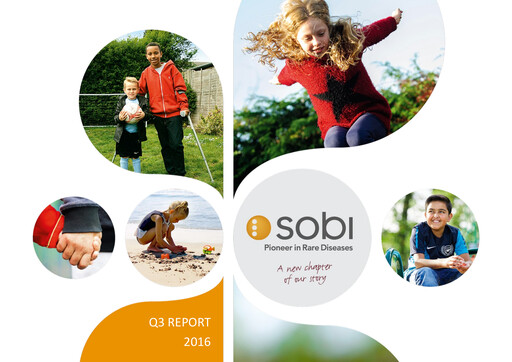 Thumbnail Swedish Orphan Biovitrum Quarterly Report 2016-q3