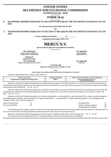 Thumbnail Merus Quarterly Report 2021-q2