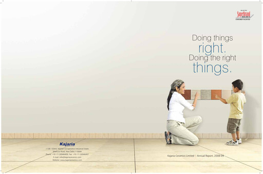 Thumbnail Kajaria Ceramics
 Annual Report 2008-2009