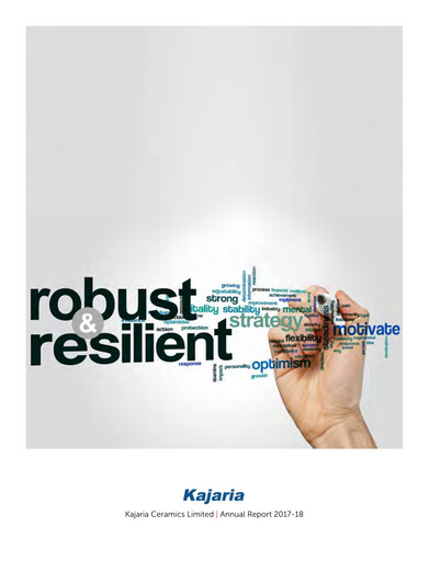 Thumbnail Kajaria Ceramics
 Annual Report 2017-2018