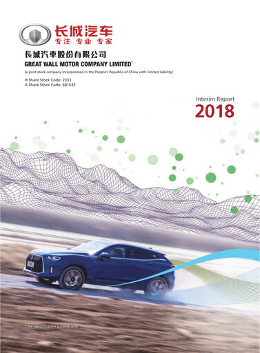 Thumbnail Great Wall Motors Half-year Report 2018-h1