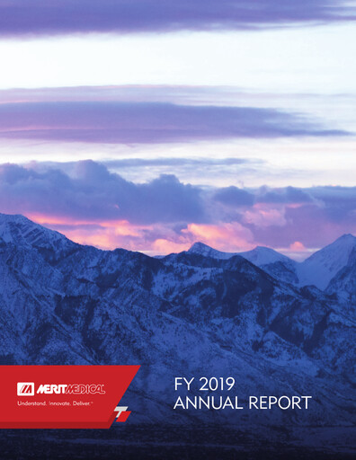 Thumbnail Merit Medical Annual Report 2019