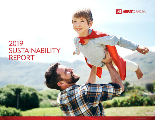Thumbnail Merit Medical Sustainability Report 2019